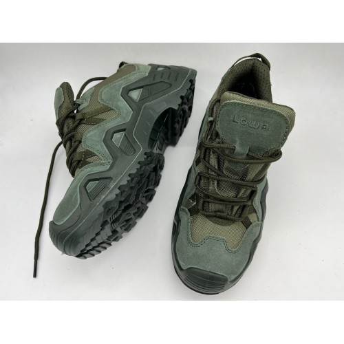 Тактические треккинговые демисезонные ботинки реплика LOWA (Низкие) в Норильске