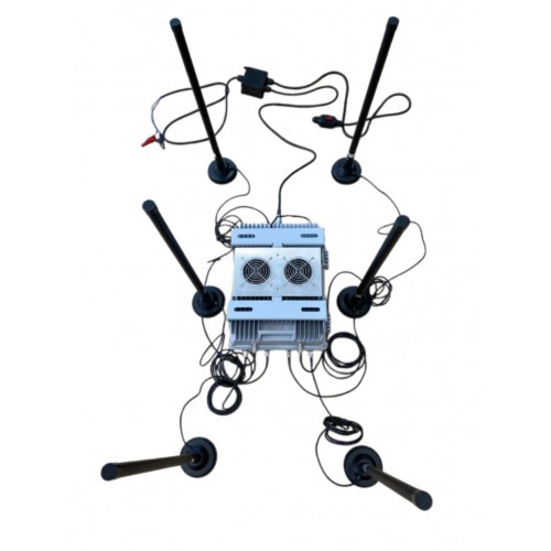 РЭБ РОМАШКА-6 канальный с выносными антеннами в Норильске подавитель дронов