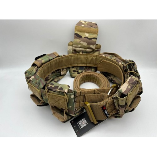 Пояс разгрузочный YAKEDA тактический с подсумками в Норильске