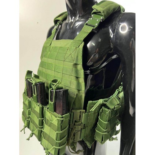 Тактический разгрузочный жилет/плитник с подсумками на molle . Быстросъёмный cobra / fast Drop в Норильске