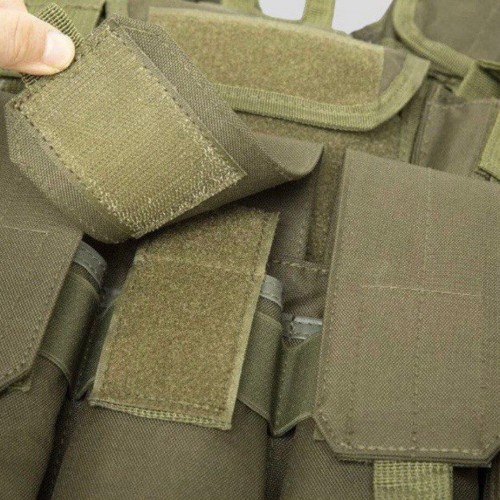 Тактический разгрузочный жилет «5 / пять карманов» с подсумками Tactical Molle Plate Carrier для съемных бронепластин в Норильске