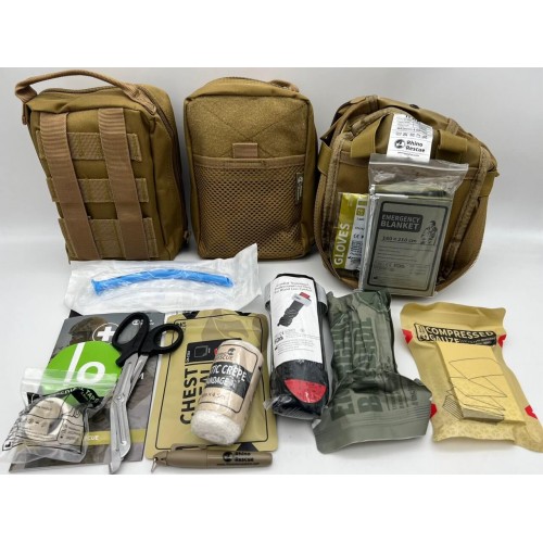 Номер 3. Военная тактическая аптечка “RHINO RESCUE” укомплектованная в Норильске