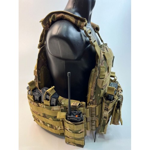 Жилет (плитник быстросъёмный/разгрузка) с возможностью установки боковых плит или боковых баллистических пакетов в Норильске