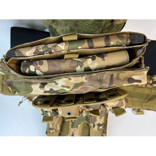 Жилет (плитник быстросъёмный/разгрузка) с возможностью установки боковых плит или боковых баллистических пакетов в Норильске